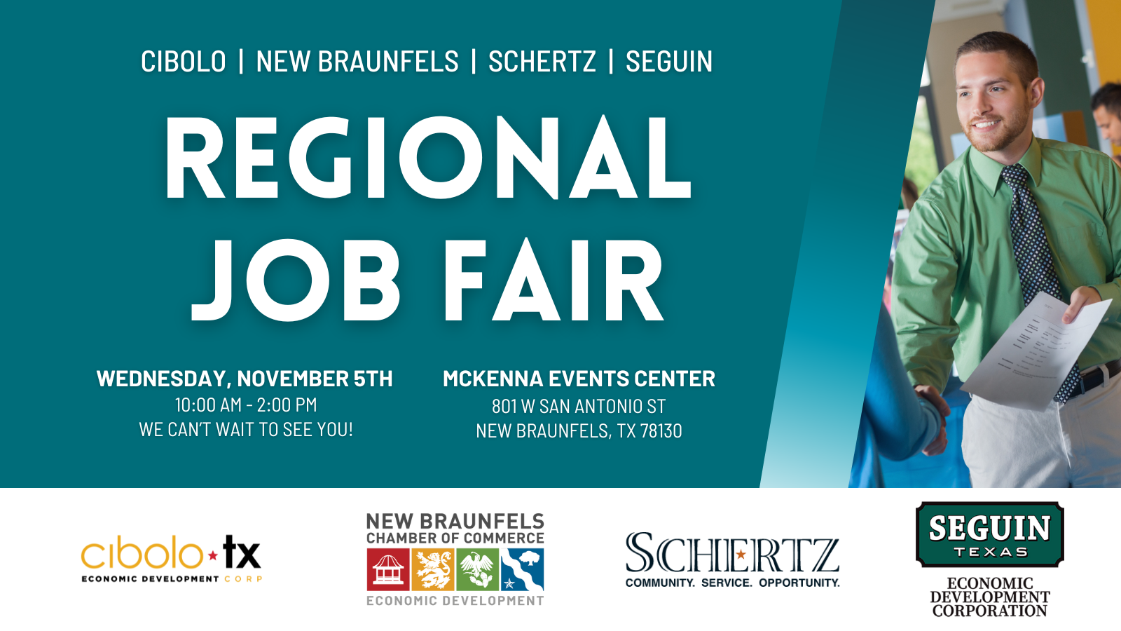 November 2025 Regional Job Fair Banner